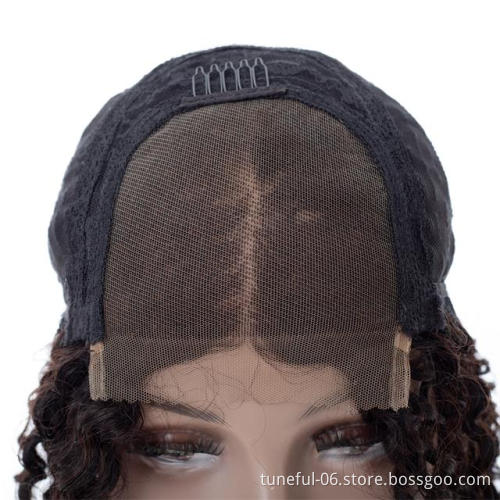Tuneful Wholesale price 4X4 body wave U Shape Full Lace front Wigs Brazilian Human Lace For Black Women fashionable hairstyle